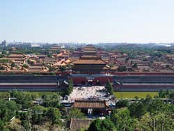Cidade Proibida vista do Parque Jingshan