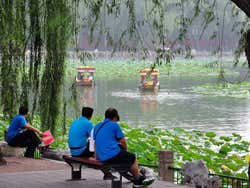 Parque Beihai, lago