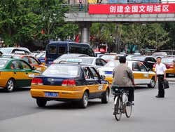 Taxis em Pequim